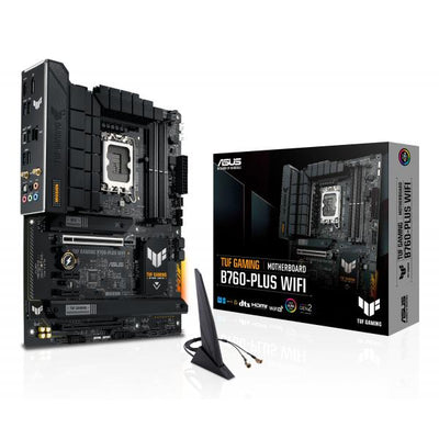 ASUS MB B760, TUF GAMING B760-PLUS WIFI, LGA 1700, 4DDR5, USB3.2 GEN 2X2, 90MB1ER0-M0EAY0 [TUF GAM B760-PLUS WI]