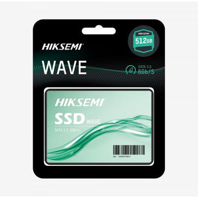 HIKVISION SSD INTERNO 512GB 2.5 SATA 6GB/S R/W 530/450 [HS-SSD-WAVE S 512G]
