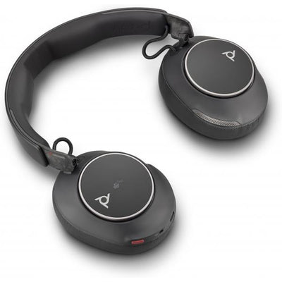 HP Poly Cuffie Poly Voyager Surround 80 UC con connettore USB-C certificate per Microsoft Teams + adattatore USB-C/A [8G7U0AA]