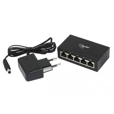 ALLNET Switch unmanaged Layer2 5 port  5x 1GbE  Fanless  ALL-SG8005 [ALL-SG8005]