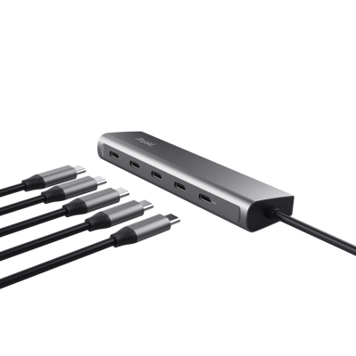 TRUST HUB HALYX 5 PORT USB-C [25136]