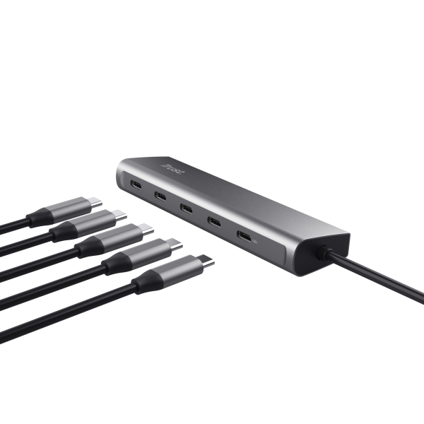 TRUST HUB HALYX 5 PORT USB-C [25136]