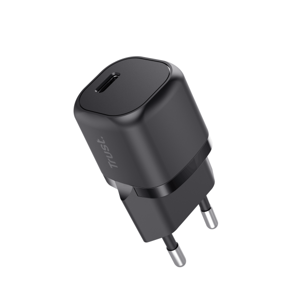 TRUST CARICABATTERIA MAXO 20W USB-C NERO [25174]