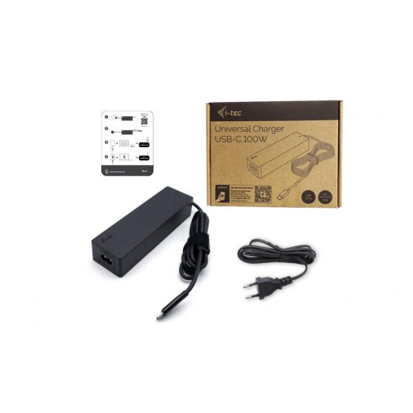 I-TEC UNIVERSAL CHARGER USB-C PD 3.0 100W [CHARGER-C100W]