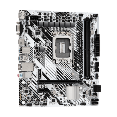 ASROCK MB H610, H610M-HDV/M.2+ D5, LGA 1700, 2DDR5, GLAN, 4SATA3, MATX [H610M-HDV/M.2+ D5]