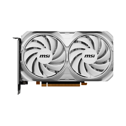 MSI VGA GEFORCE RTX 4060, RTX 4060 VENTUS 2X WHITE 8G OC, 8GB, DP*3/HDMI, ATX, DUAL FAN, BIANCA [RTX 4060 VE 2XW 8G O]
