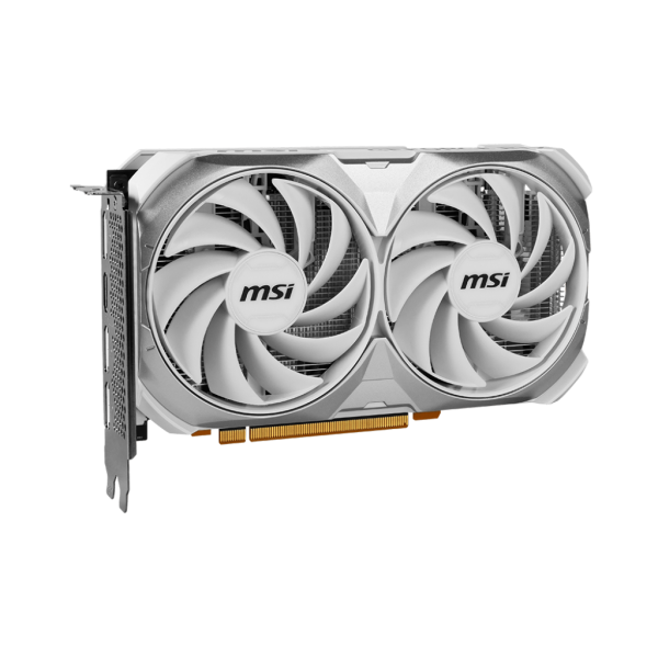 MSI VGA GEFORCE RTX 4060, RTX 4060 VENTUS 2X WHITE 8G OC, 8GB, DP*3/HDMI, ATX, DUAL FAN, BIANCA [RTX 4060 VE 2XW 8G O]