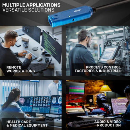 LINDY No. 43381 - Prolunga Attiva USB 3.2 5Gbps C/A Pro, 8m [LIN-43381]