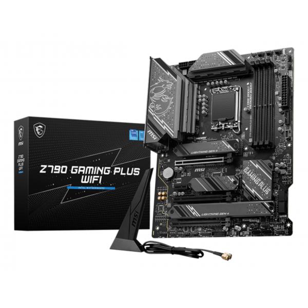 MSI MB Z790, Z790 GAMING PLUS WIFI, LGA 1700, 4DDR5, 3PCI-Ex16, 1PCI-Ex1, 4M.2 [Z790 GAMING PLUS WIF]