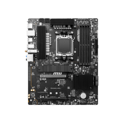 MSI MB AMD B650, PRO B650-S WIFI, AM5, 4DDR5, 2PCI-Ex16, 1PCI-Ex1, 2M.2, 4SATA3 [PRO B650-S WIFI]