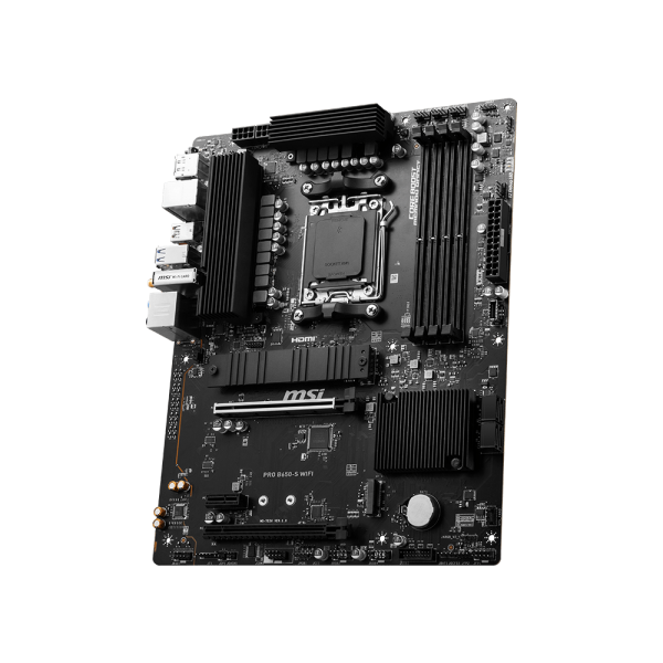MSI MB AMD B650, PRO B650-S WIFI, AM5, 4DDR5, 2PCI-Ex16, 1PCI-Ex1, 2M.2, 4SATA3 [PRO B650-S WIFI]