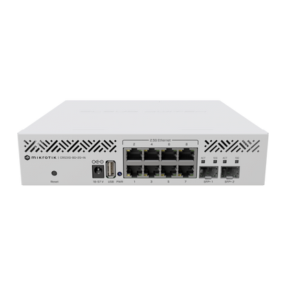 MikroTik Cloud Router Switch 310-8G+2S+IN (RouterOS L5), desktop enclosure [CRS310-8G+2S+IN]