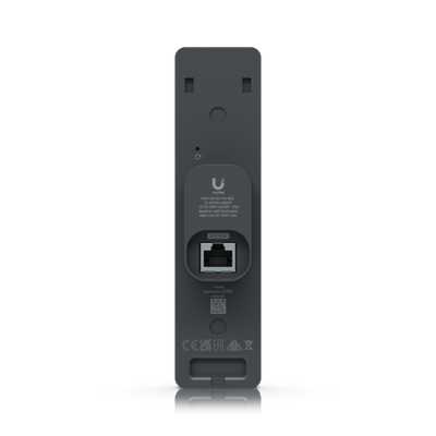 Ubiquiti - UA-G2-Pro-Black - UniFi NFC card reader and intercom, Doorbell for unlock with video of visitor and two-way intercom, PIN unlocking on the screen, IP55 rain resistance (-10 to 45 C) [UA-G2-Pro-Black]