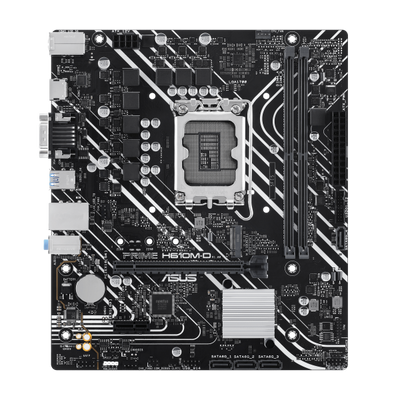 ASUS MB H610, PRIME H610M-D, LGA 1700, 2DDR5, M.2, HDMI/VGA/COM, 4SATA, 90MB1G80-M0EAY0 , 90MB1G80-M0EAY0 [PRIME H610M-D]