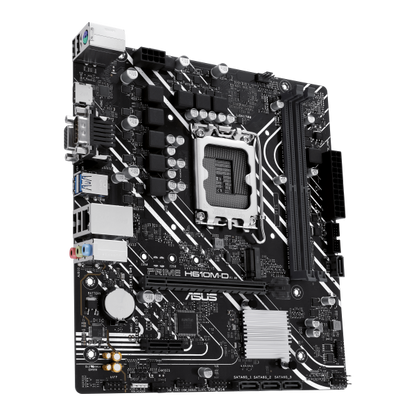 ASUS MB H610, PRIME H610M-D, LGA 1700, 2DDR5, M.2, HDMI/VGA/COM, 4SATA, 90MB1G80-M0EAY0 [PRIME H610M-D]