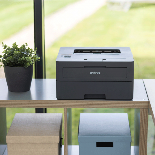 Brother HL-L2445DW - Compact A4 Mono Laser Printer - RJ45 / WiFi / USB [HLL2445DWRE1]