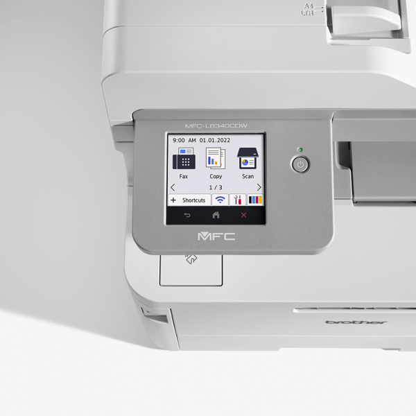 BROTHER MULTIFUNZIONE LASER LED A4 COLORE, 30PPM FRONTE/RETRO AUTO USB/WIFI 4 IN 1 [MFCL8340CDW]