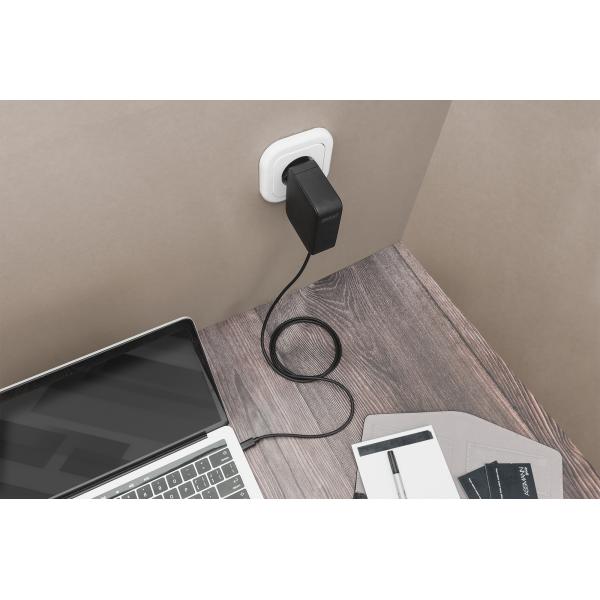 Digitus Notebook charger - 1.2 M - USB-C - 100W - Black [DA-10072]