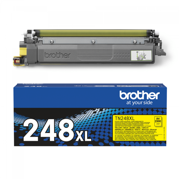 BROTHER TONER GIALLO 2300 PAG PER MFCL3760, MFCL8340, MFCL8230, MFCL8240 [TN248XLY]