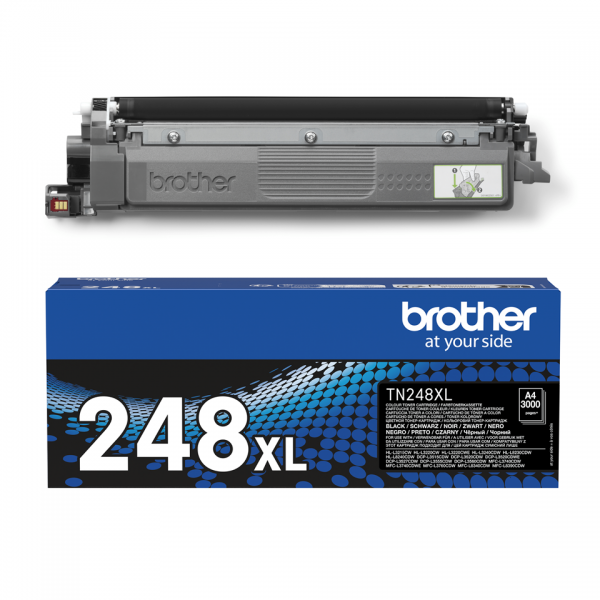 BROTHER TONER NERO 3000 PAG PER MFCL3760, MFCL8340, MFCL8230, MFCL8240 [TN248XLBK]