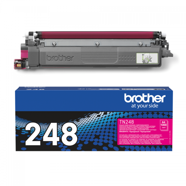BROTHER TONER MAGENTA 1000 PAG PER MFCL3760, MFCL8340, MFCL8230, MFCL8240 [TN248M]