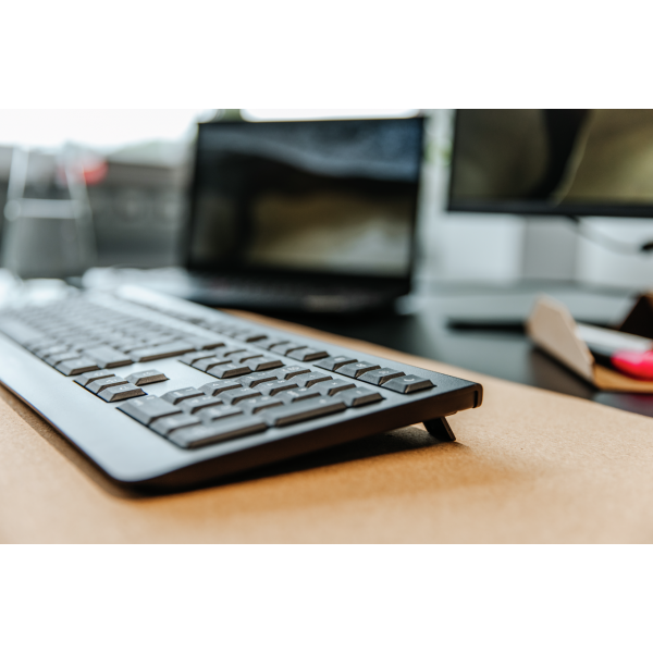 Cherry KW 3000 - Keyboard - Wireless - QWERTY - Black [JK-3000EU-2]