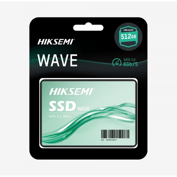 HIKVISION SSD INTERNO 2.5" 256GB SATA3 READ:530MB/S-WRITE:400MB/S [HS-SSD-WAVE S 256GB]