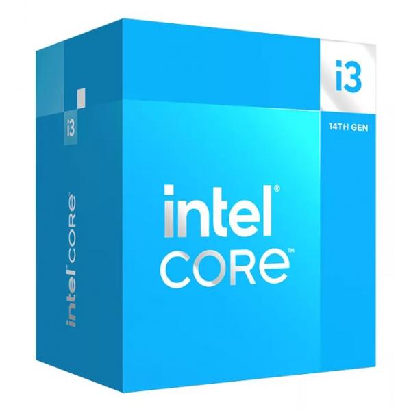 INTEL CPU 14TH GEN I3-14100F 3.5 GHZ 4 CORE 8 THREAD 12 MB CACHE LGA1700 SOCKET BOX [BX8071514100F]