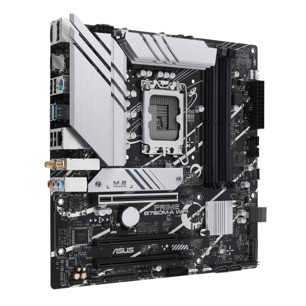 ASUS MB B760, PRIME B760M-A WIFI, LGA 1700, WIFI6, 4DDR5, 90MB1EL0-M1EAY0 [PRIME B760M-A WIFI]
