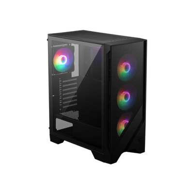 MSI MAG FORGE 120A AIRFLOW computer case Midi Tower Nero, Trasparente [306-7G23A41-HH9]