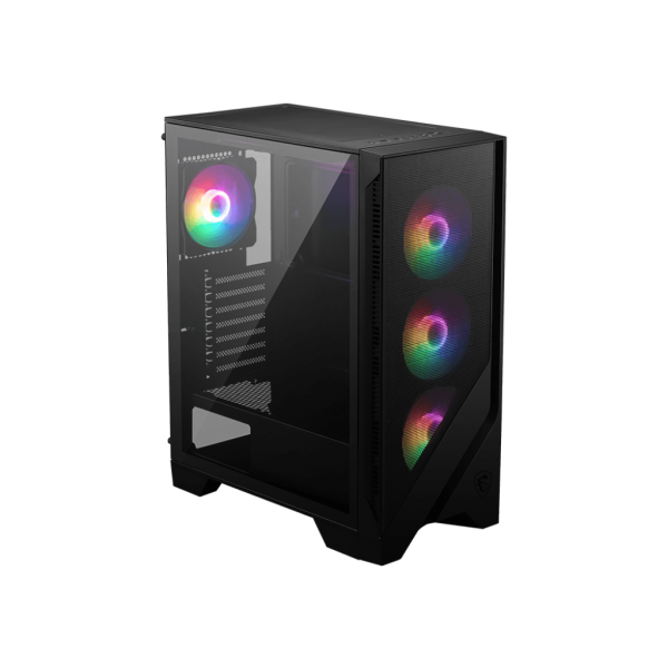 MSI MAG FORGE 120A AIRFLOW computer case Midi Tower Nero, Trasparente [306-7G23A41-HH9]