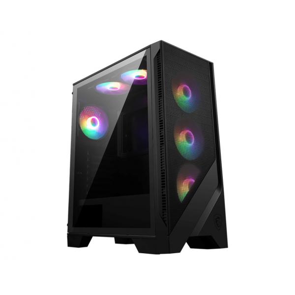 MSI MAG FORGE 120A AIRFLOW computer case Midi Tower Nero, Trasparente [306-7G23A41-HH9]