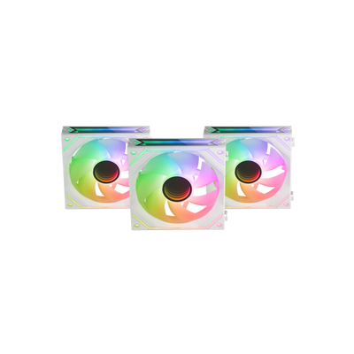 MARS GAMING MF-LINKFINITYKIT, PWM MODULAR ARGB FAN KIT, ARGB CONTROLLER, WH [MF-LINKFINITYWKIT]