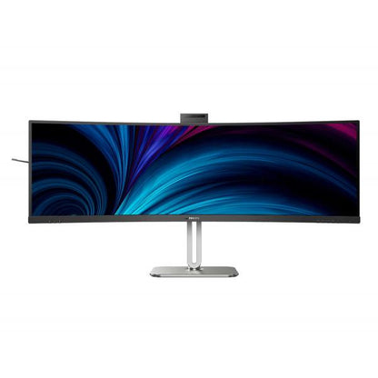 MONITOR CURVO PHILIPS 49 LED VA 32:9 4K UHD 4MS 450 CDM, REG. DE ALTURA, DOCK USB-C, WEBCAM, DP/HDMI [49B2U5900CH]