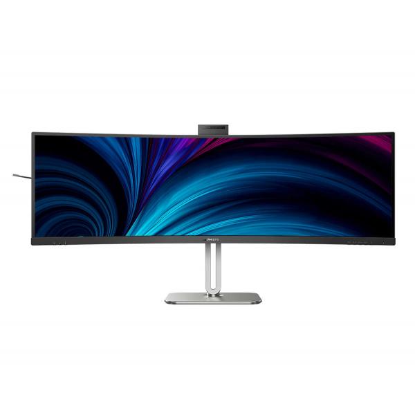 MONITOR CURVO PHILIPS 49 LED VA 32:9 4K UHD 4MS 450 CDM, REG. DE ALTURA, DOCK USB-C, WEBCAM, DP/HDMI [49B2U5900CH]