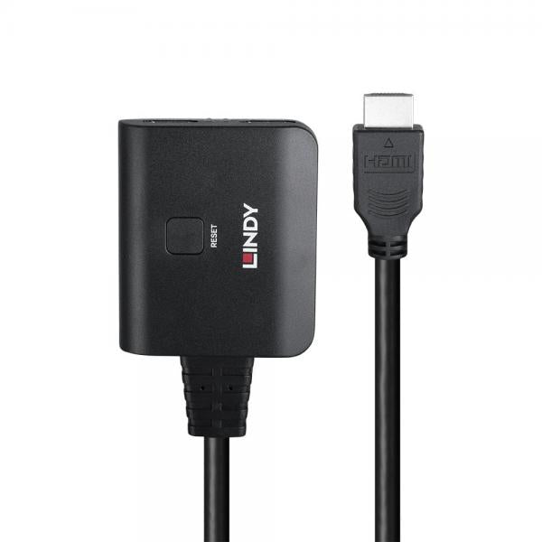 Lindy 38356 ripartitore video HDMI 2x HDMI [LINDY38356]