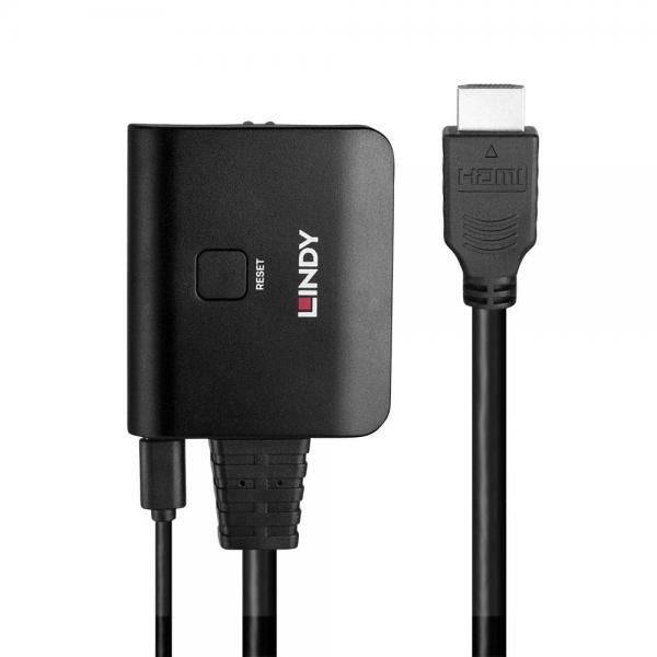 Lindy 38356 ripartitore video HDMI 2x HDMI [LINDY38356]