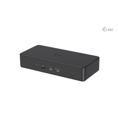 i-tec USB 3.0 / USB-C / Thunderbolt 3 Professional Dual 4K Display Docking Station Generation 2 + Power Delivery 100W [CADUAL4KDOCKPD2IT]