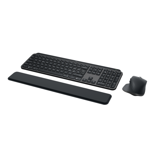 Logitech MX Keys S Combo tastiera Mouse incluso Ufficio Bluetooth QWERTY Italiano Grafite [920-011609]