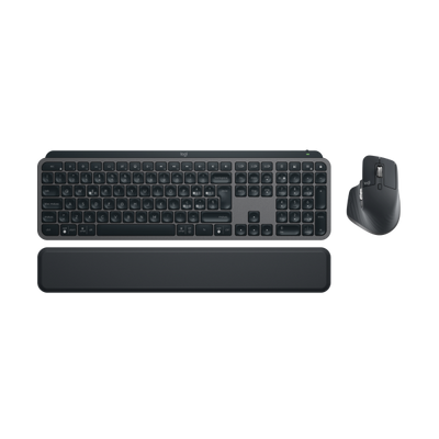 Logitech 920-011609 tastiera Mouse incluso Ufficio RF senza fili + Bluetooth QWERTY Italiano Grafite [920-011609]