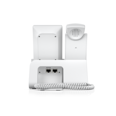 Ubiquiti - UTP-Touch - UniFi Talk G2 Touch with 5" touch display, Ergonomic handset with mute button, Speakerphone, Bluetooth support, PoE in. White version [UTP-Touch-White-U]