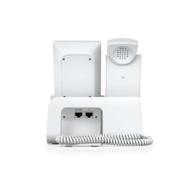 Ubiquiti - UTP-Touch - UniFi Talk G2 Touch with 5" touch display, Ergonomic handset with mute button, Speakerphone, Bluetooth support, PoE in. White version [UTP-Touch-White-U]