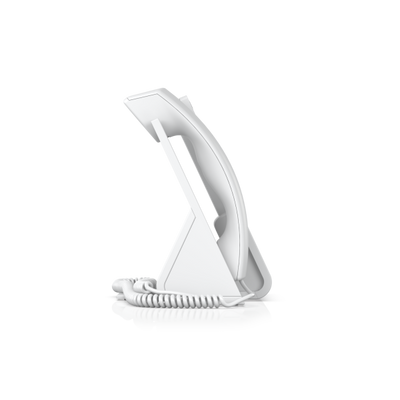 Ubiquiti - UTP-Touch - UniFi Talk G2 Touch with 5" touch display, Ergonomic handset with mute button, Speakerphone, Bluetooth support, PoE in. White version [UTP-Touch-White-U]