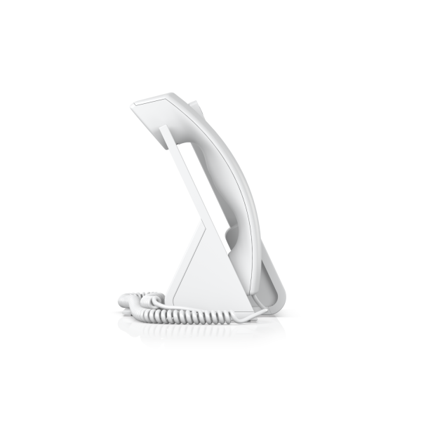 Ubiquiti - UTP-Touch - UniFi Talk G2 Touch with 5" touch display, Ergonomic handset with mute button, Speakerphone, Bluetooth support, PoE in. White version [UTP-Touch-White-U]