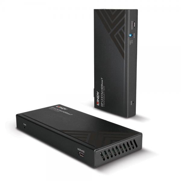 LINDY No. 39385 - Extender HDBaseT Cat.6 KVM DisplayPort 1.2, USB, IR & RS-232, 150m [LIN-39385]