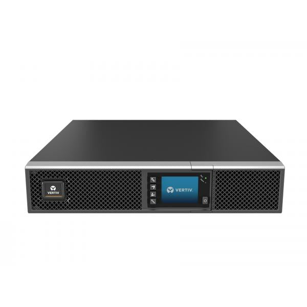 Vertiv Liebert UPS GXT5 - 750 VA / 750 W, 230 V  Rack/tower online, garanzia online di 3 anni, con kit di montaggio in rack fisso (GXT5-750IRT2UXL) [GXT5-750IRT2UXL]