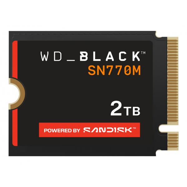 WESTERN DIGITAL SSD BLACK 2TB SN770M M.2 2230 NVME SSD FOR HANDHELD GAMING DEV [WDS200T3X0G]
