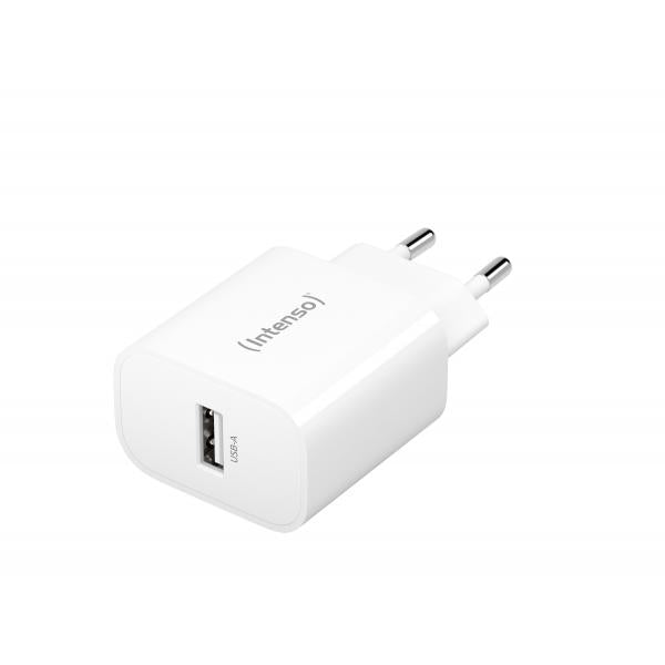 INTENSO ALIMENTATORE 5W 1 ENTRATA USB A BIANCO [7800512]