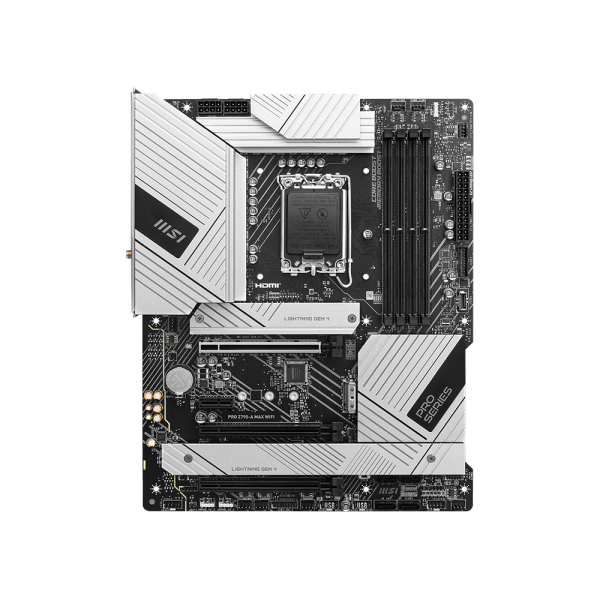MSI MB Z790, PRO Z790-A MAX WIFI, LGA 1700, 4DDR5, 3PCIEx16, 1PCIEx1, 4M.2, 6SATA3 [PRO Z790-A MAX WIFI]
