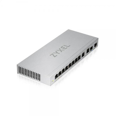 Zyxel XGS1010-12 v2 - 12-Port Gigabit Unmanaged Desktop Switch with 8-Port 1G + 2-Port 2.5G + 2-Port SFP+ [XGS1010-12-ZZ0102F]